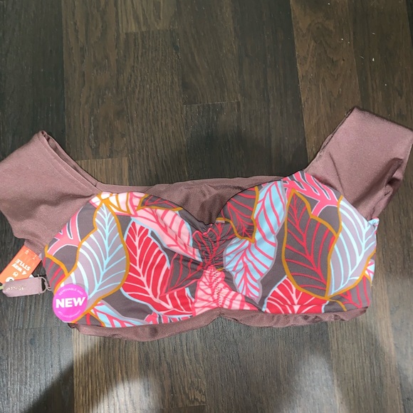 NWT Maaji  reversible bikini top bandeau - Picture 4 of 6